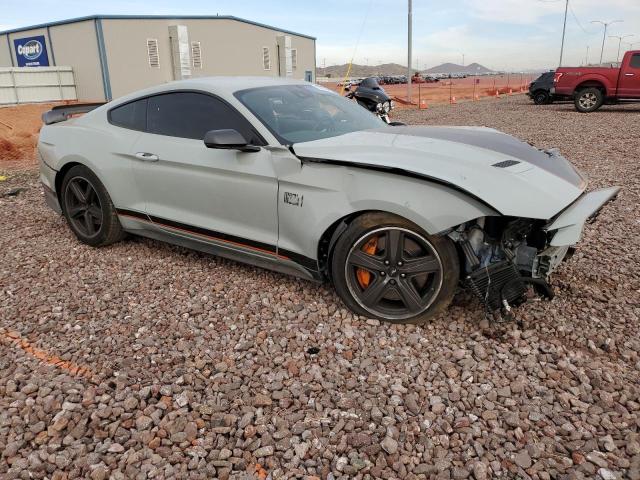 1FA6P8R06N5551069 - 2022 FORD MUSTANG MACH I GRAY photo 4