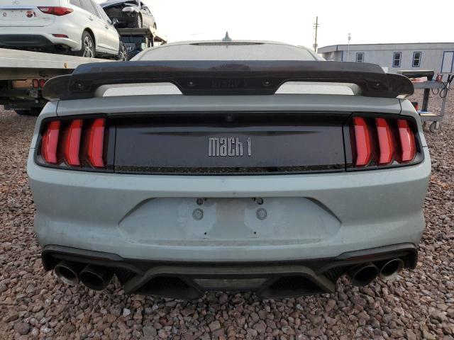 1FA6P8R06N5551069 - 2022 FORD MUSTANG MACH I GRAY photo 6