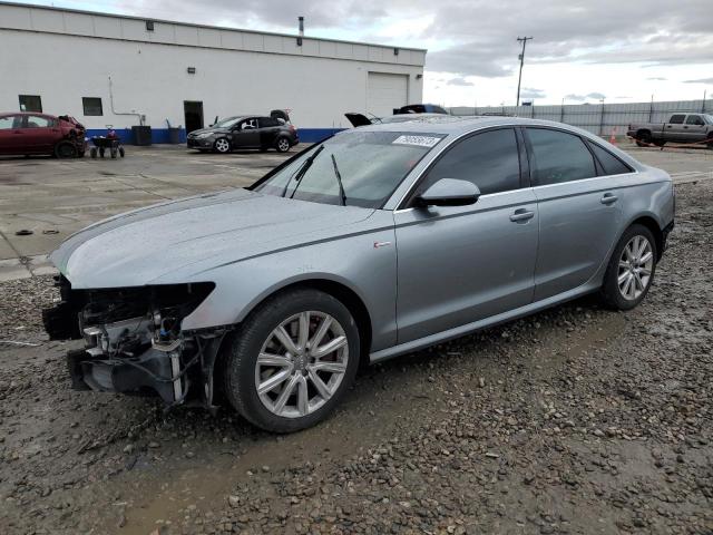 WAUHGAFC0CN154217 - 2012 AUDI A6 PRESTIGE GRAY photo 1