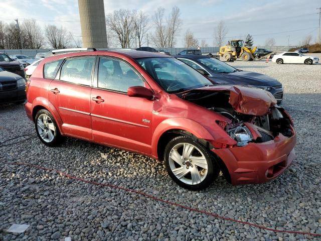 5Y2SL63845Z411652 - 2005 PONTIAC VIBE BURGUNDY photo 4