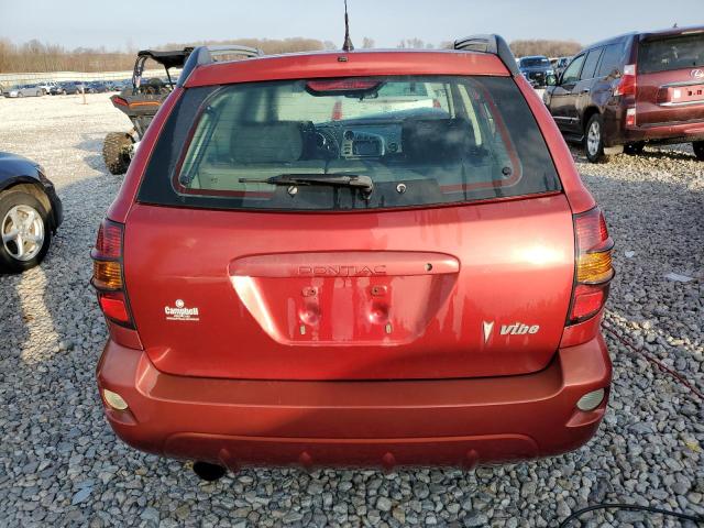 5Y2SL63845Z411652 - 2005 PONTIAC VIBE BURGUNDY photo 6