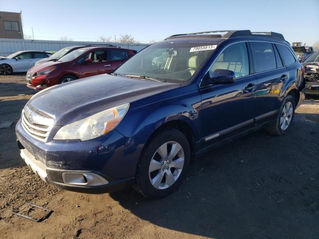 4S4BRCKCXA3337763 - 2010 SUBARU OUTBACK 2.5I LIMITED BLUE photo 1