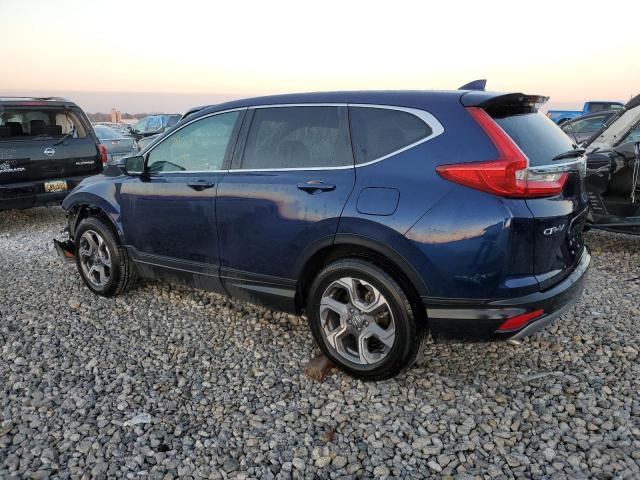 7FARW2H87JE079959 - 2018 HONDA CR-V EXL BLUE photo 2