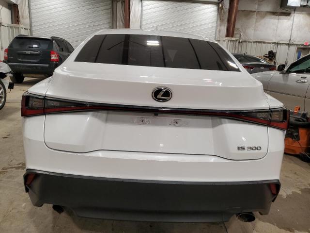 JTHAA1D29M5111687 - 2021 LEXUS IS 300 WHITE photo 6