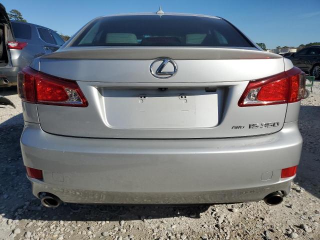 JTHCE5C22B5000904 - 2011 LEXUS IS 350 SILVER photo 6