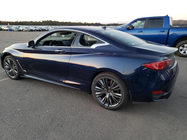 JN1EV7KL4NM630503 - 2022 INFINITI Q60 LUXE BLUE photo 2