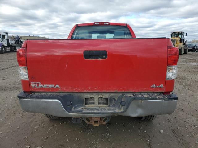 5TFUM5F1XAX010630 - 2010 TOYOTA TUNDRA DOUBLE CAB SR5 RED photo 6