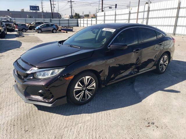 19XFC1F76JE200806 - 2018 HONDA CIVIC EXL შავი ფოტო 1