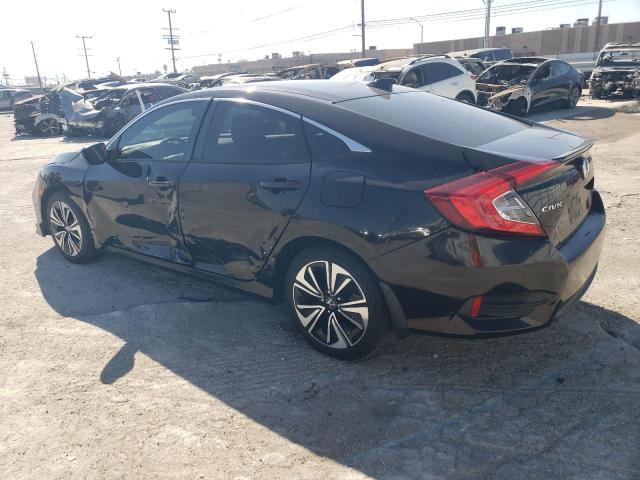 19XFC1F76JE200806 - 2018 HONDA CIVIC EXL შავი ფოტო 2