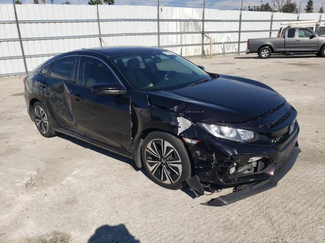 19XFC1F76JE200806 - 2018 HONDA CIVIC EXL შავი ფოტო 4