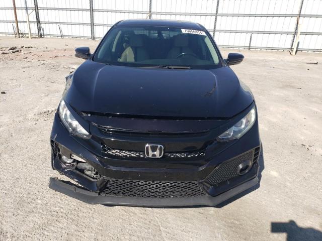 19XFC1F76JE200806 - 2018 HONDA CIVIC EXL შავი ფოტო 5