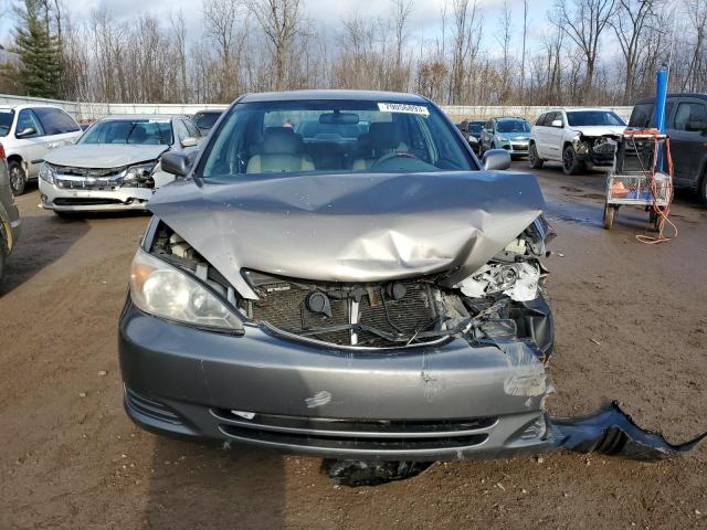 4T1BE32K63U711933 - 2003 TOYOTA CAMRY LE GRAY photo 5