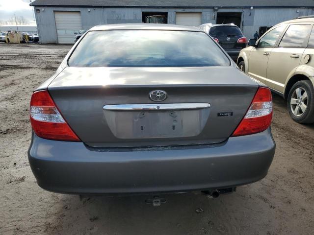 4T1BE32K63U711933 - 2003 TOYOTA CAMRY LE GRAY photo 6