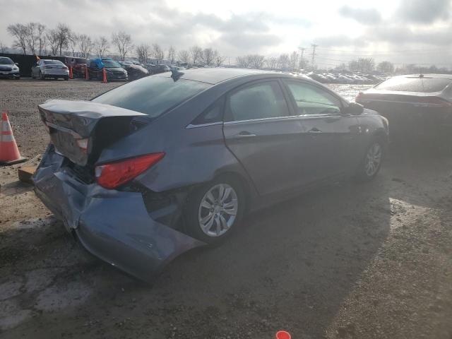 5NPEB4ACXDH570077 - 2013 HYUNDAI SONATA GLS GRAY photo 3