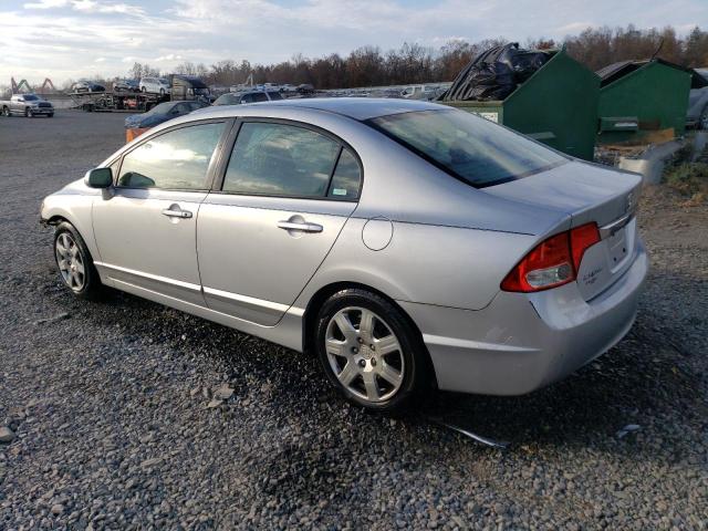 2HGFA16519H536644 - 2009 HONDA CIVIC LX SILVER photo 2