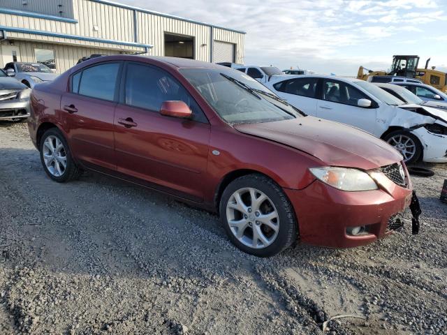 JM1BK32F681114208 - 2008 MAZDA 3 I BURGUNDY photo 4