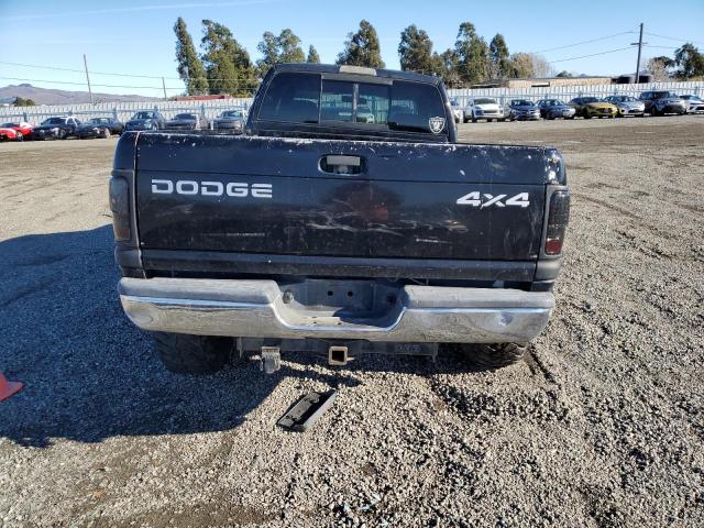 3B7KF23682M266174 - 2002 DODGE RAM 2500 BLACK photo 6