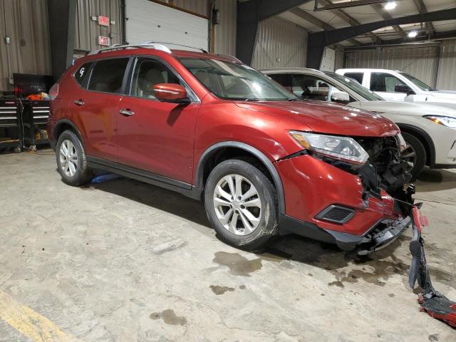 KNMAT2MV2FP521167 - 2015 NISSAN ROGUE S MAROON photo 4