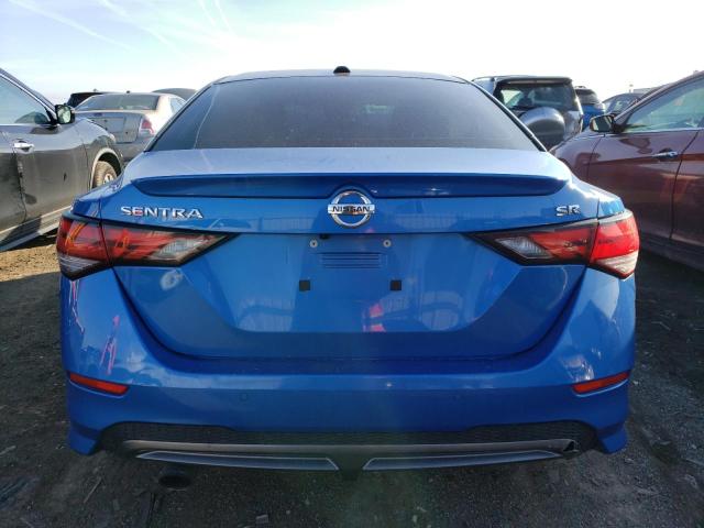 3N1AB8DV2MY317425 - 2021 NISSAN SENTRA SR BLUE photo 6