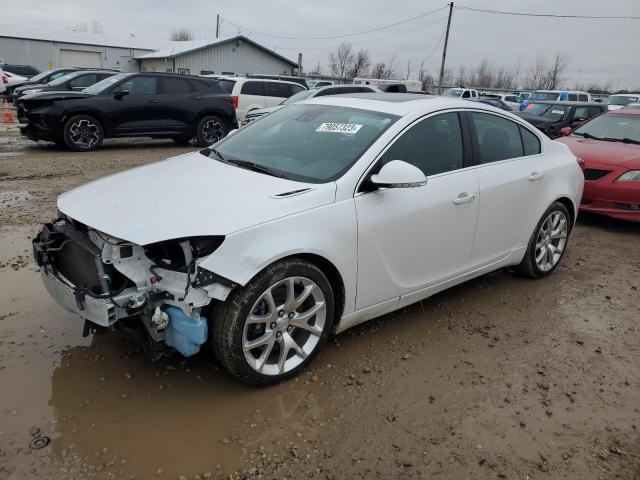 2G4GU5GX1H9179990 - 2017 BUICK REGAL GS WHITE photo 1