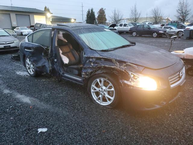 1N4AA5AP9DC834790 - 2013 NISSAN MAXIMA S BLUE photo 4