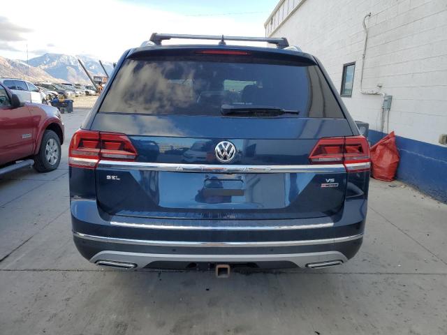 1V2MR2CA3JC536527 - 2018 VOLKSWAGEN ATLAS SEL BLUE photo 6
