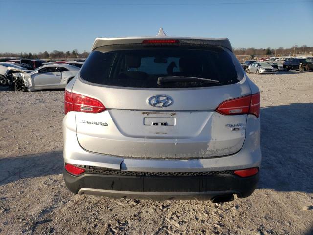 5XYZTDLB7GG328085 - 2016 HYUNDAI SANTA FE S SILVER photo 6