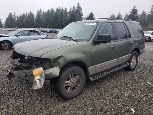 1FMRU15W33LB81317 - 2003 FORD EXPDTION XLT GREEN photo 1