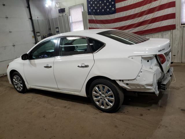 3N1AB7AP8GY314629 - 2016 NISSAN SENTRA S WHITE photo 2