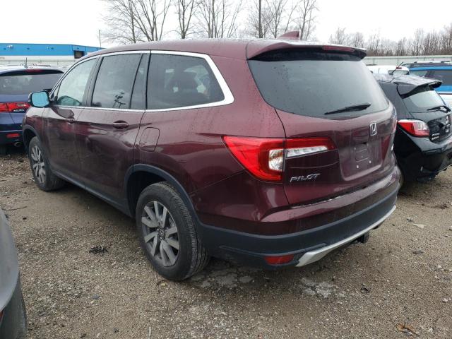 5FNYF6H35LB030507 - 2020 HONDA PILOT EX BURGUNDY photo 2