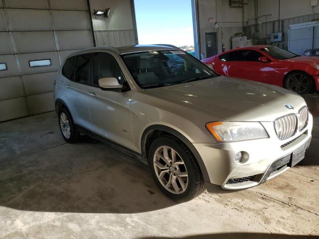 5UXWX7C51BL731946 - 2011 BMW X3 XDRIVE35I GRAY photo 4