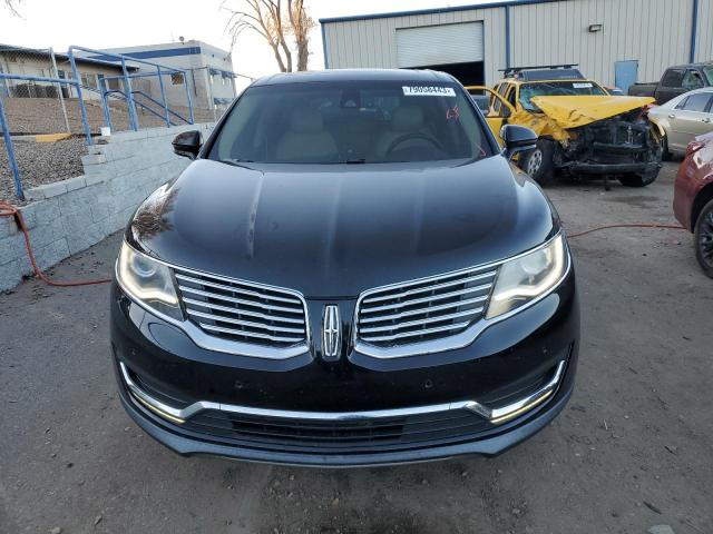 2LMTJ8LR7GBL21836 - 2016 LINCOLN MKX RESERVE Սև լուսանկար 5