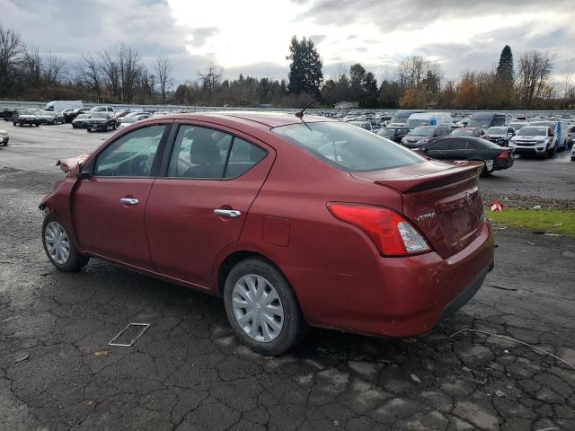 3N1CN7AP6GL897697 - 2016 NISSAN VERSA S RED photo 2