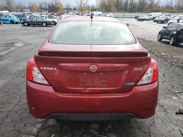 3N1CN7AP6GL897697 - 2016 NISSAN VERSA S RED photo 6