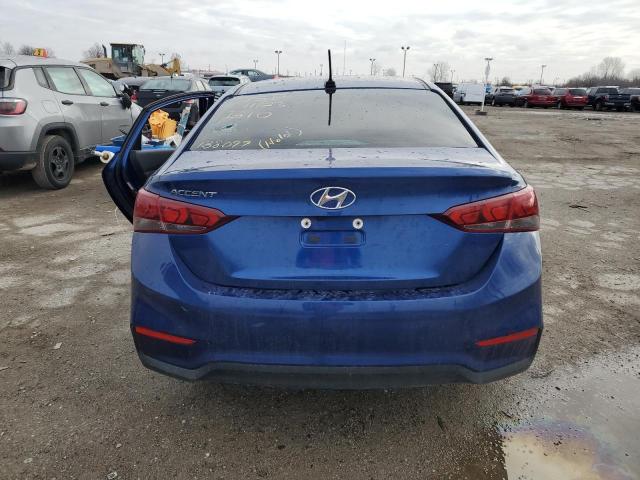 3KPC24A60ME138099 - 2021 HYUNDAI ACCENT SE BLUE photo 6