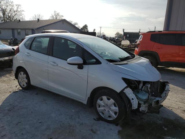 3HGGK5H44KM705981 - 2019 HONDA FIT LX WHITE photo 4