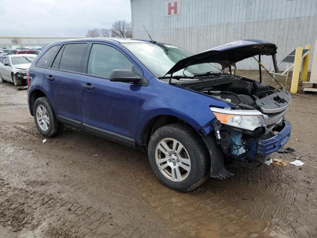 2FMDK3GCXDBA38221 - 2013 FORD EDGE SE BLUE photo 4