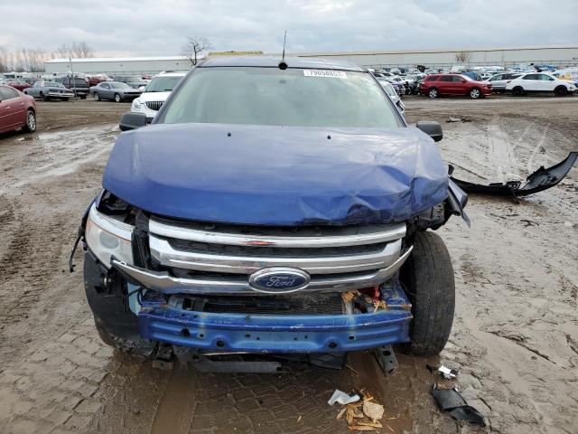 2FMDK3GCXDBA38221 - 2013 FORD EDGE SE BLUE photo 5