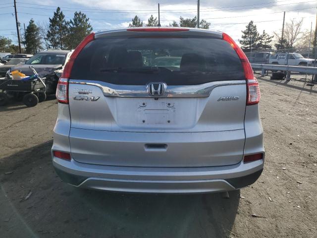 2HKRM4H51FH654732 - 2015 HONDA CR-V EX SILVER photo 6