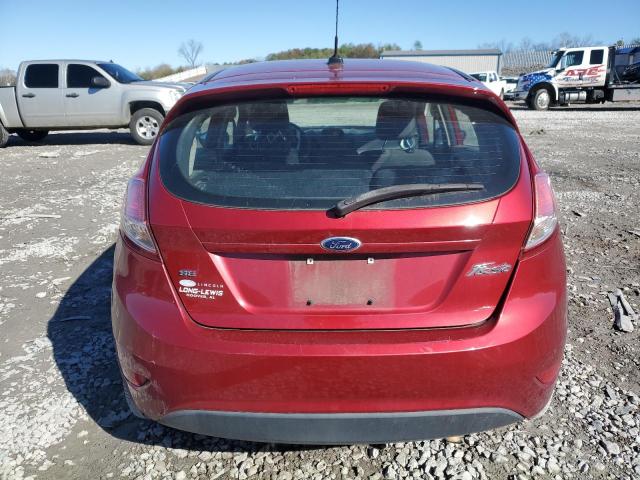 3FADP4EJ0GM135322 - 2016 FORD FIESTA SE RED photo 6