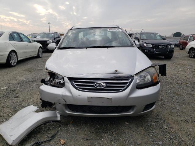 KNAFE222795663052 - 2009 KIA SPECTRA EX SILVER photo 5