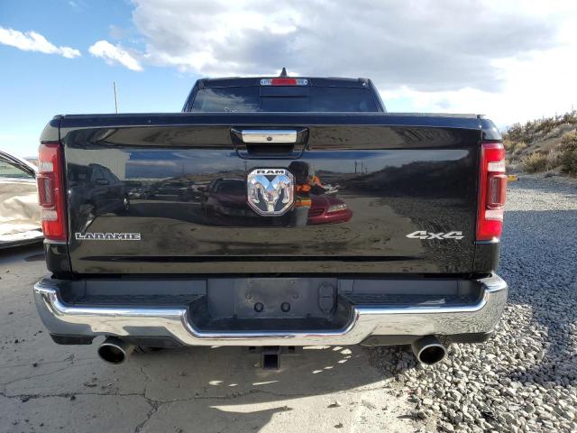 1C6SRFJT6KN505662 - 2019 RAM 1500 LARAMIE BLACK photo 6