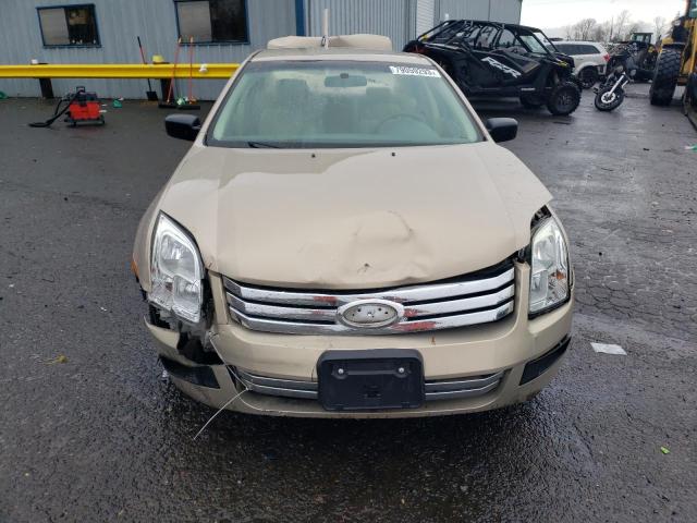 3FAHP06Z78R220743 - 2008 FORD FUSION S TAN photo 5