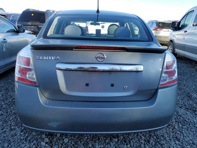 3N1AB6AP7CL672015 - 2012 NISSAN SENTRA 2.0 GRAY photo 6