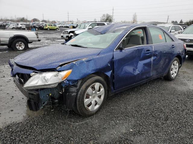 4T1BE46K77U107538 - 2007 TOYOTA CAMRY CE BLUE photo 1