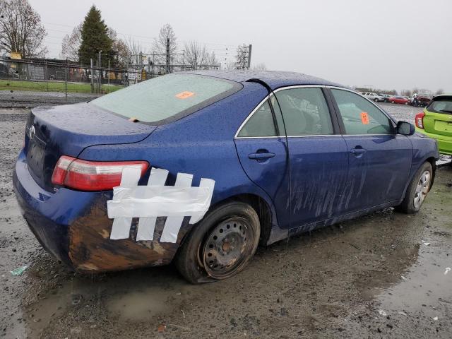 4T1BE46K77U107538 - 2007 TOYOTA CAMRY CE BLUE photo 3