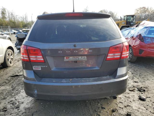 3C4PDCABXHT622365 - 2017 DODGE JOURNEY SE GRAY photo 6