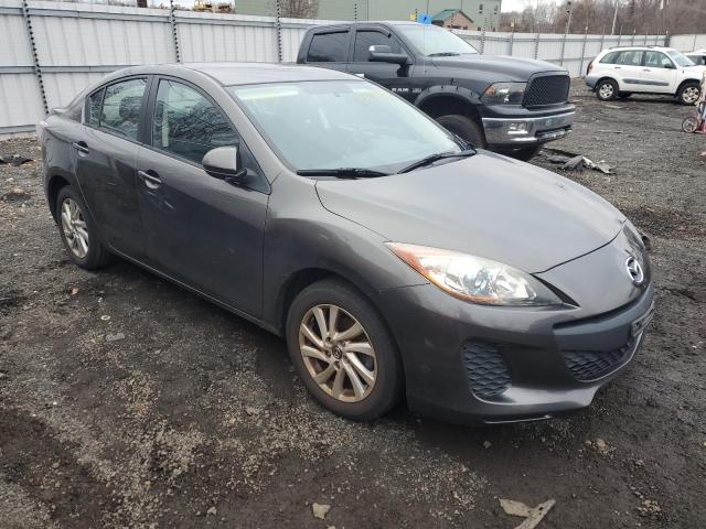 JM1BL1VP1D1812290 - 2013 MAZDA 3 I GRAY photo 4