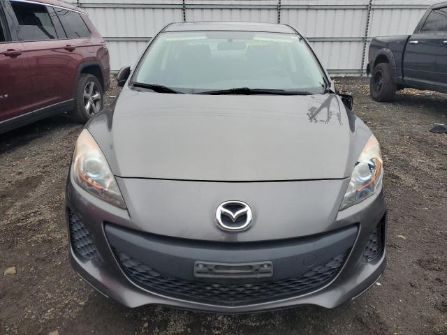 JM1BL1VP1D1812290 - 2013 MAZDA 3 I GRAY photo 5