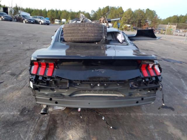 1FA6P8TH8R5113853 - 2024 FORD MUSTANG BLACK photo 6
